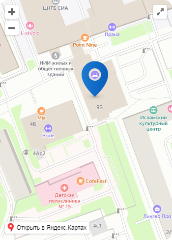 г.Москва, Дмитровское ш, дом №9Б, офис 314